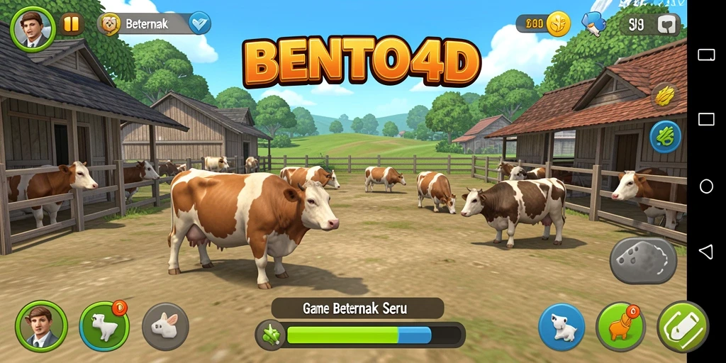 Tampilan antarmuka BENTO4D yang mudah digunakan dan informatif.