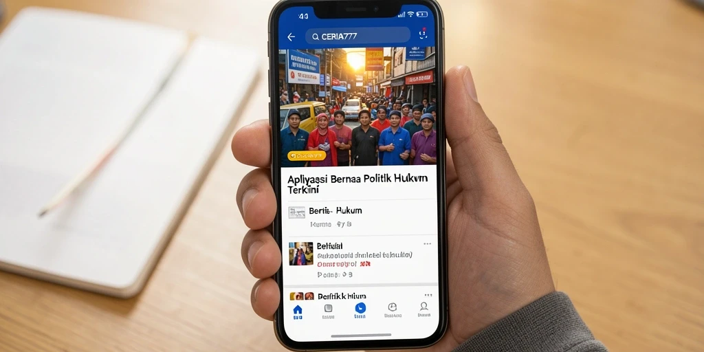 Tampilan antarmuka CERIA777 yang modern dan informatif.