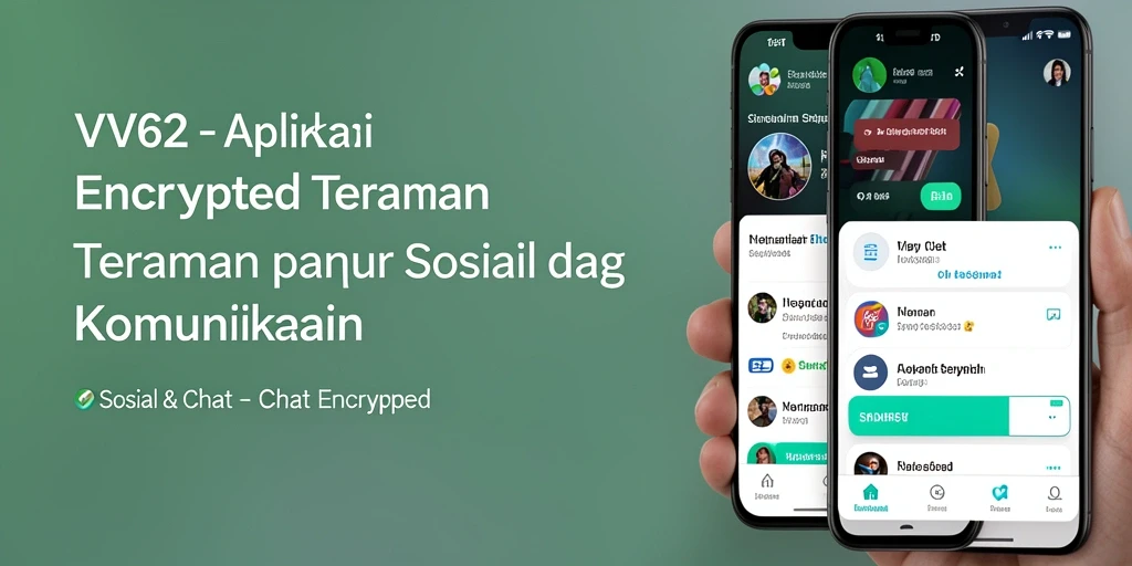 Tampilan antarmuka utama VV62 yang sederhana dan mudah digunakan.